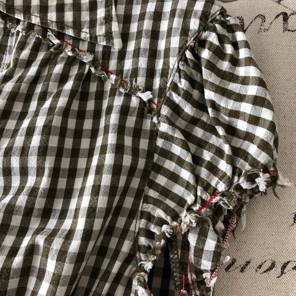 Miss Sixty Gingham Fitted Top - Picture 7 of 8